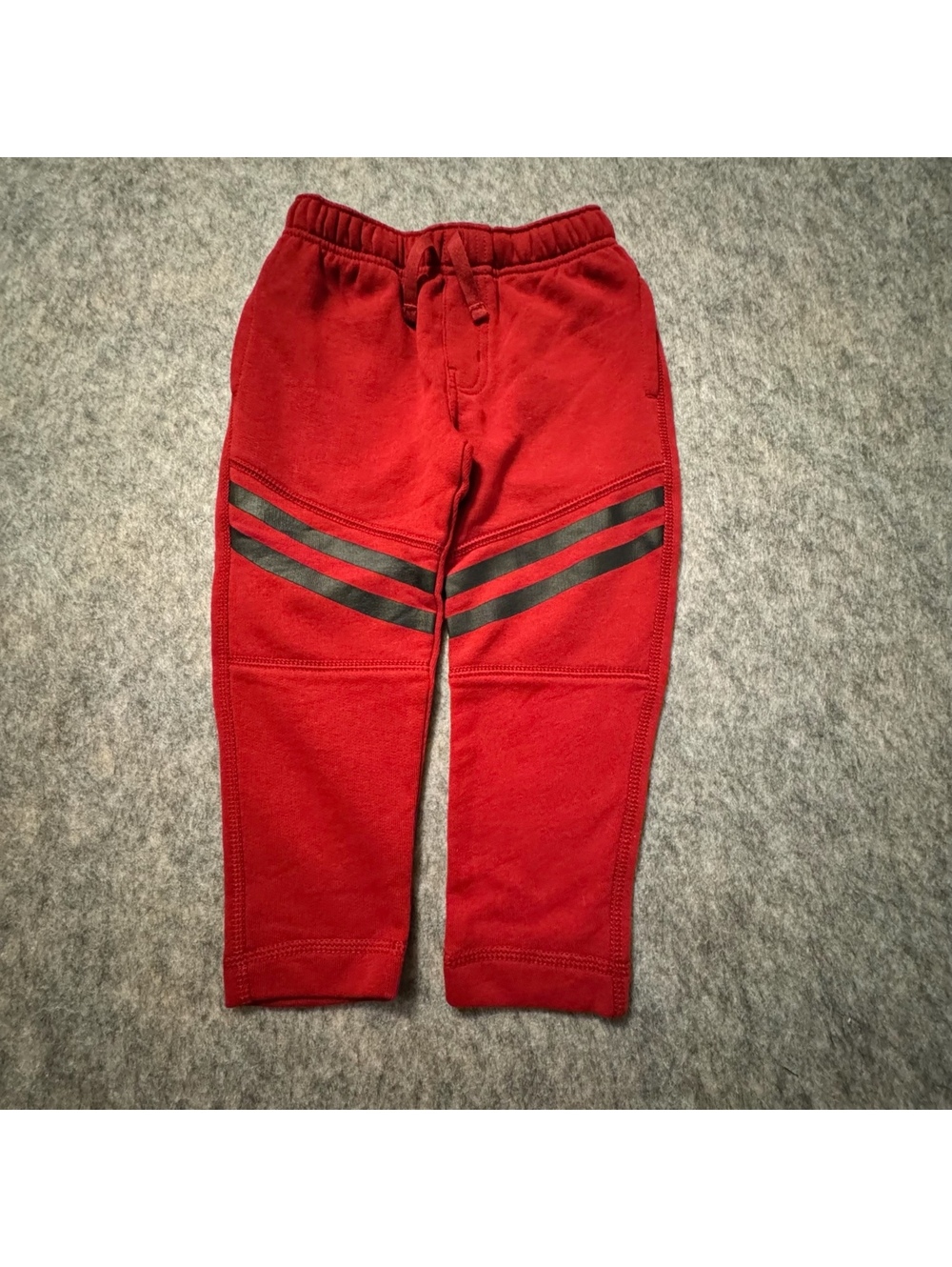 Tea Collection Red Sweatpants Jogger Pants Casual Playwear Kids 2T